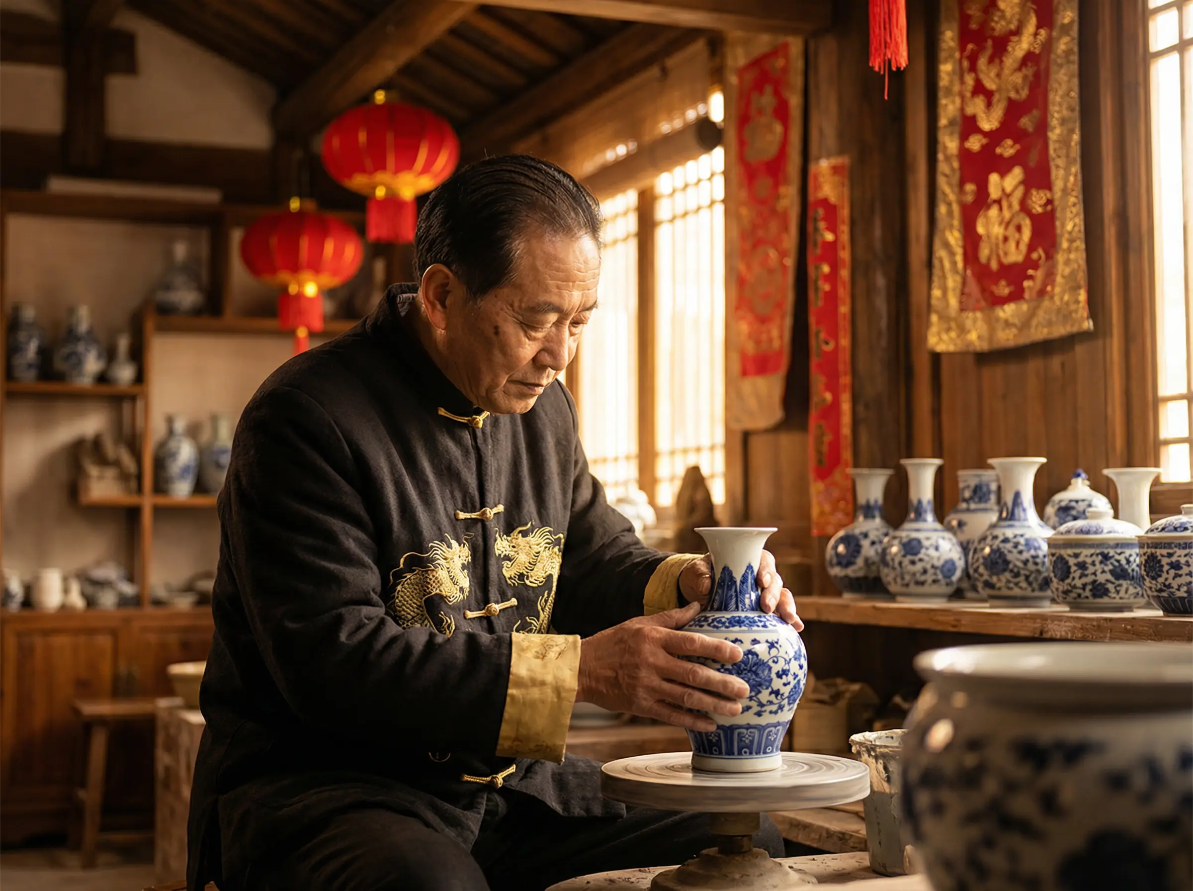 重生之郡主威武 瓷器工艺视频封面